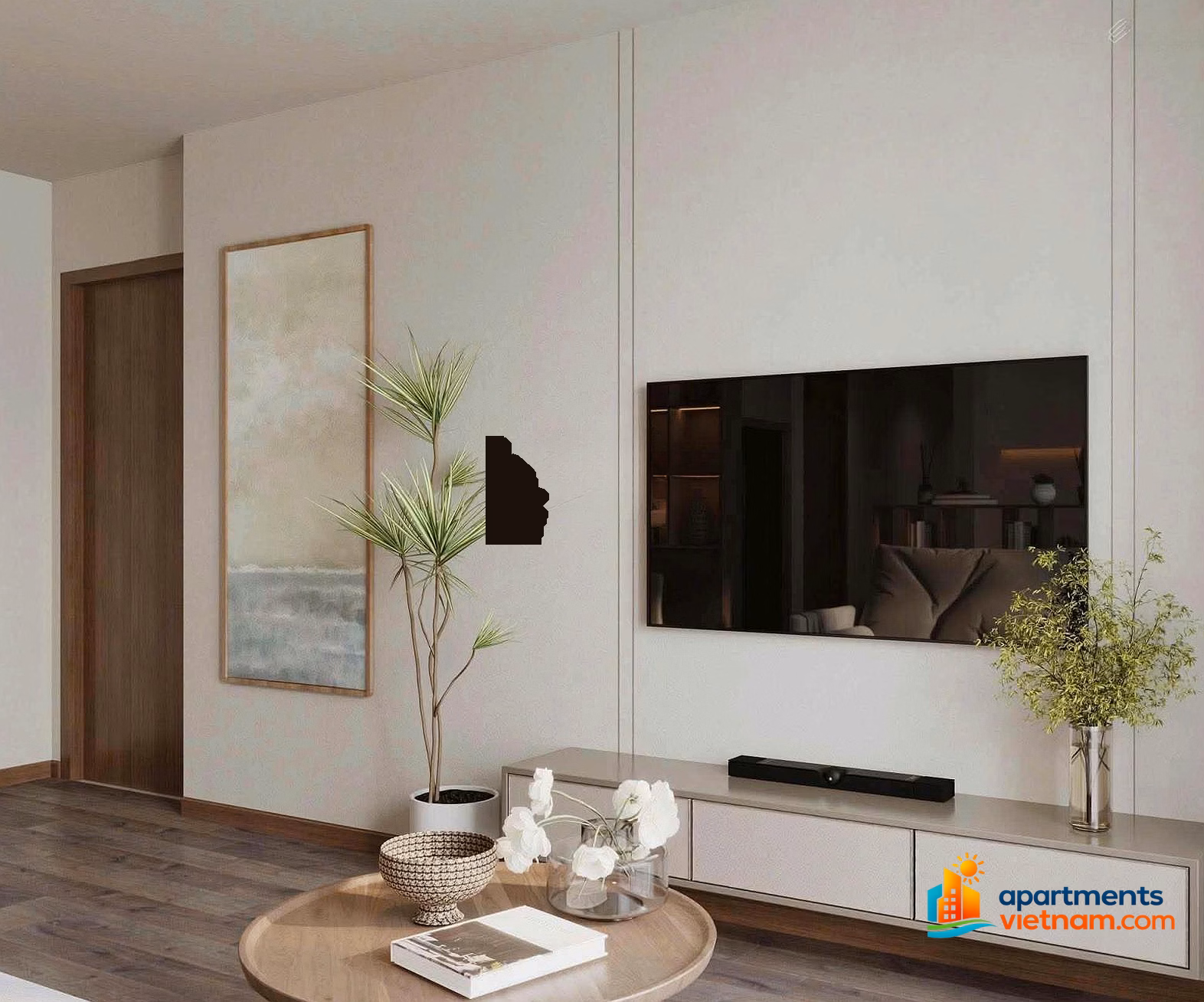 3-bedroom corner apartment for rent at FPT Plaza 3, 74m2, full luxury furniture, high floor with sea view, only 18 million/month