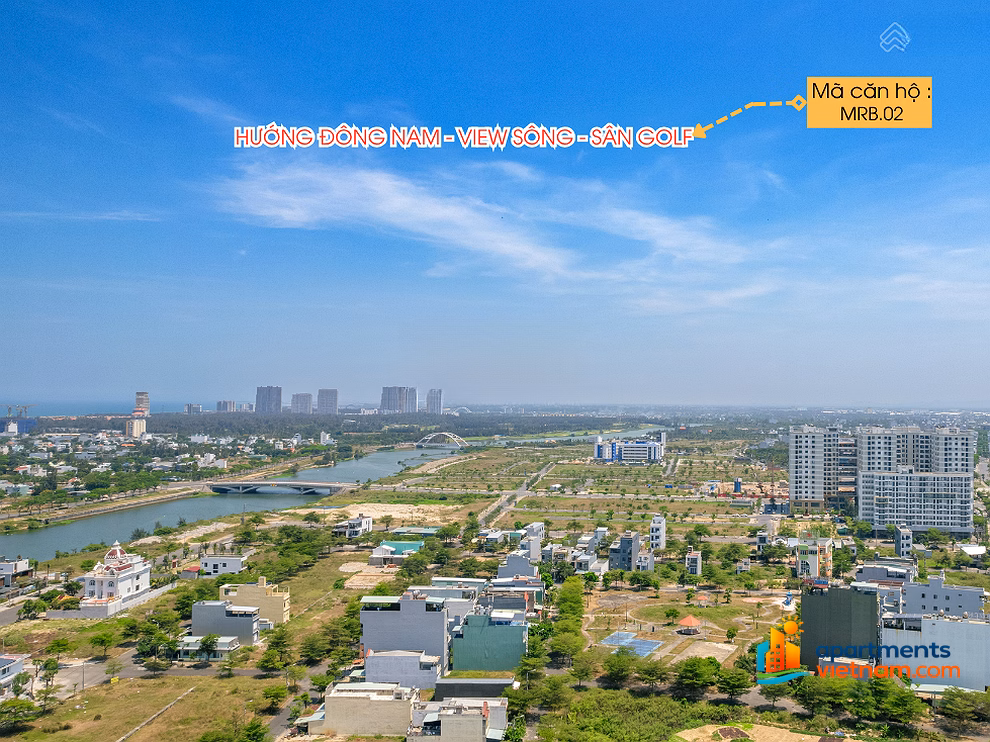 Exclusive 1+1 bedroom apartment, just over 400 million to sign a sales contract, free of principal + interest for 2 years, 55.9m², southeast balcony