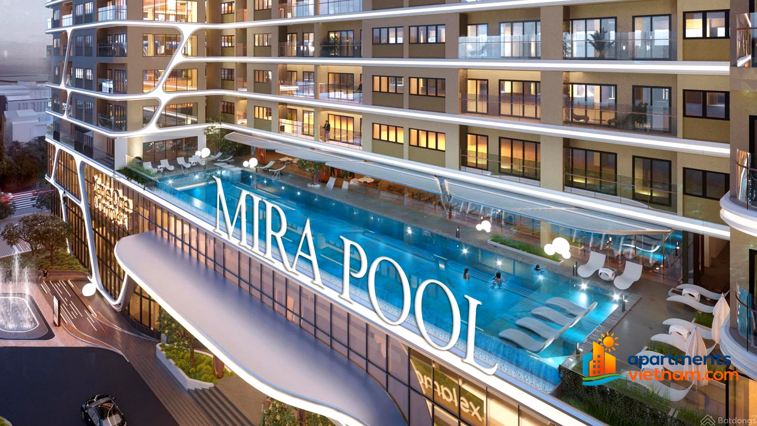 Exclusive 1+1 bedroom apartment, just over 400 million to sign a sales contract, free of principal + interest for 2 years, 55.9m², southeast balcony