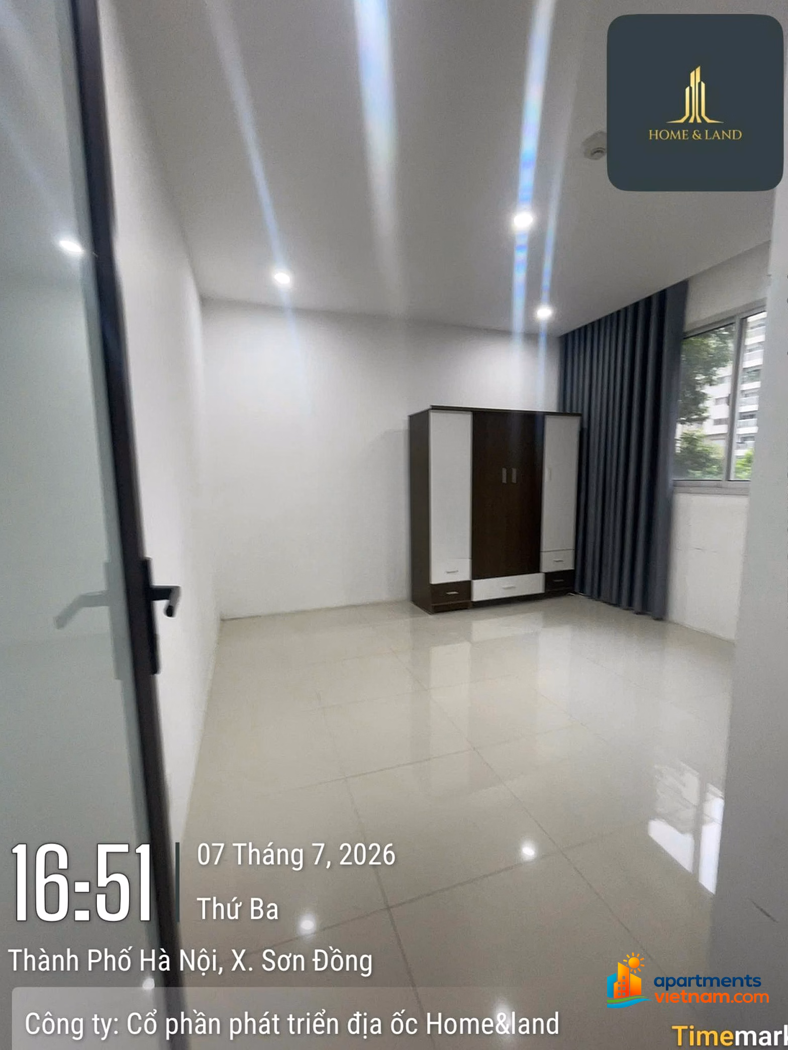 Luxury apartment for rent at Mailand Hanoi City, super rare corner apartment with private yard, only 14 million/month