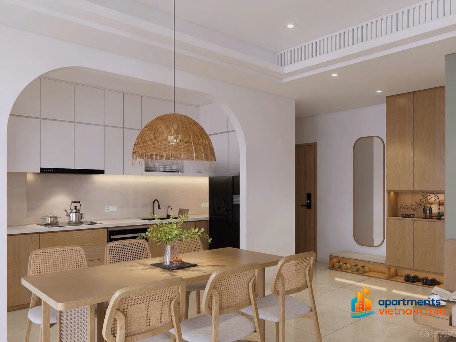 Panoma apartment for rent fully furnished. 3 bedrooms, panoramic sea view