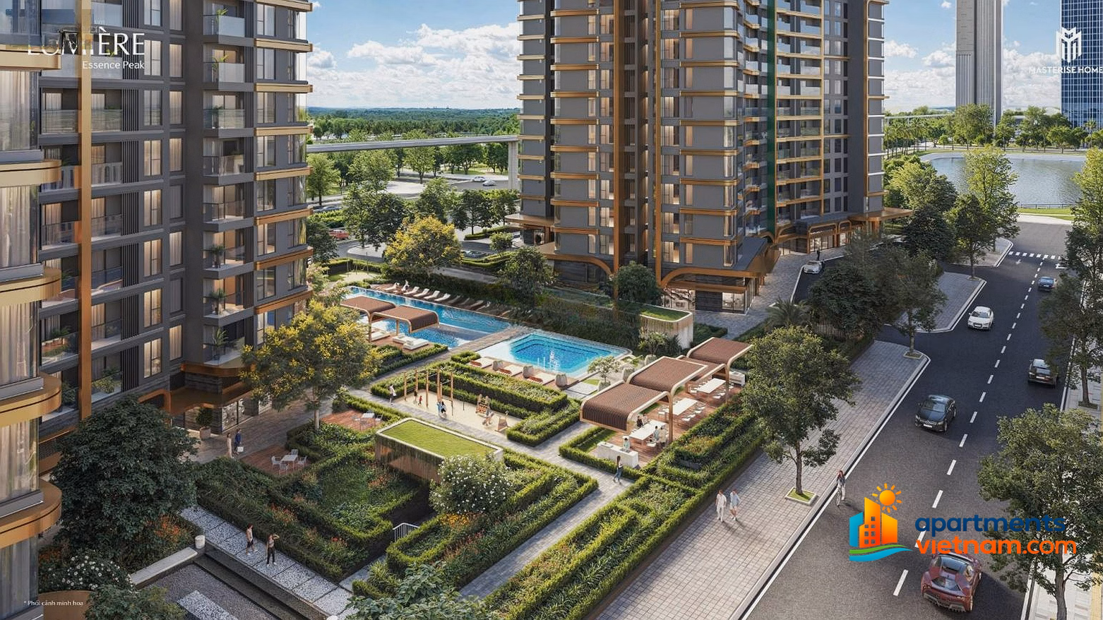 OWN AN APARTMENT WITH CENTRAL LAKE VIEW IN THE CENTRAL RED RIVER VILLA | LUMIÈRE ESSENCE PEAK