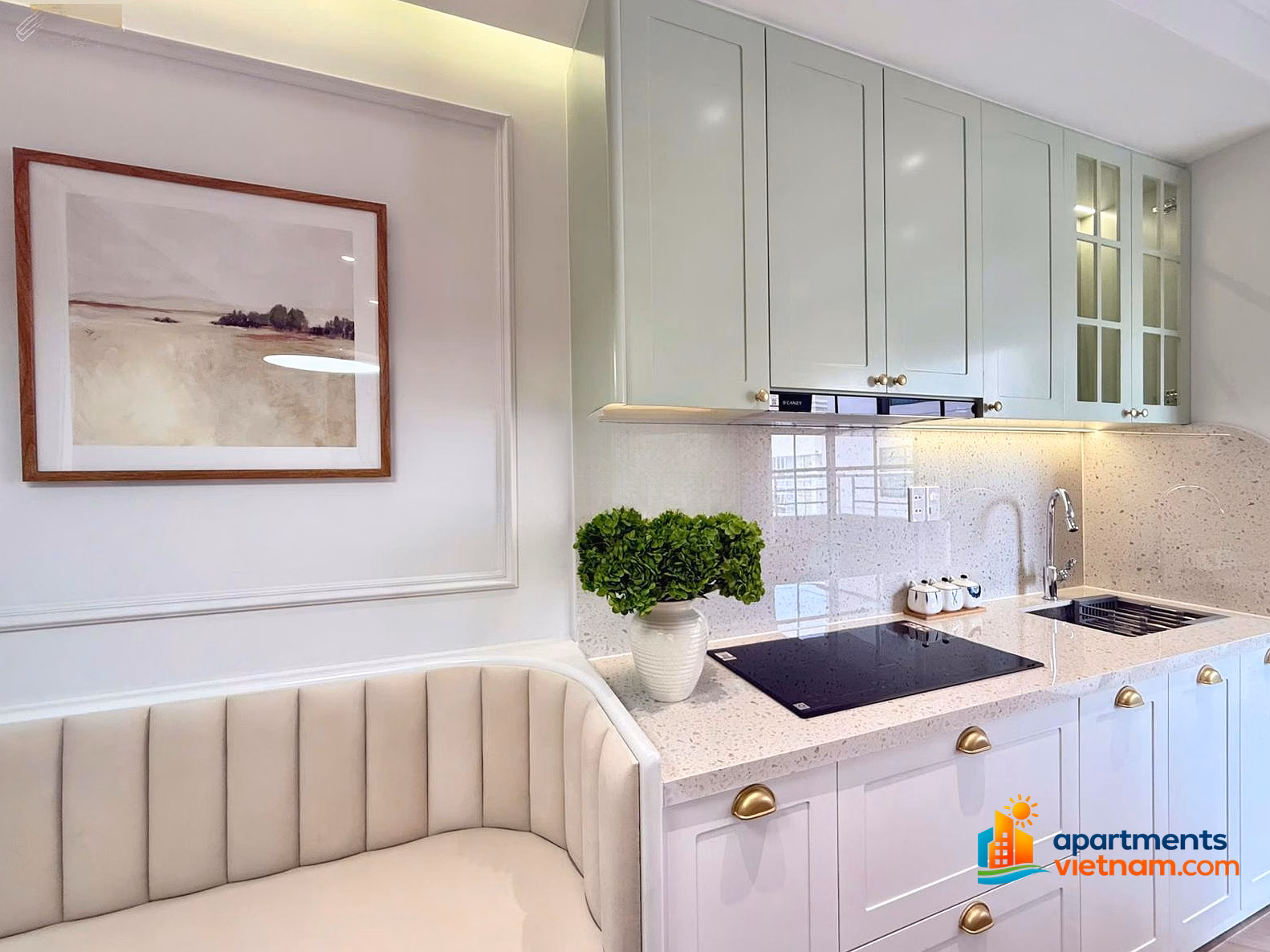 There are many 2-bedroom apartments in Muong Thanh Vien Trieu, Nha Trang, priced from only 3 billion