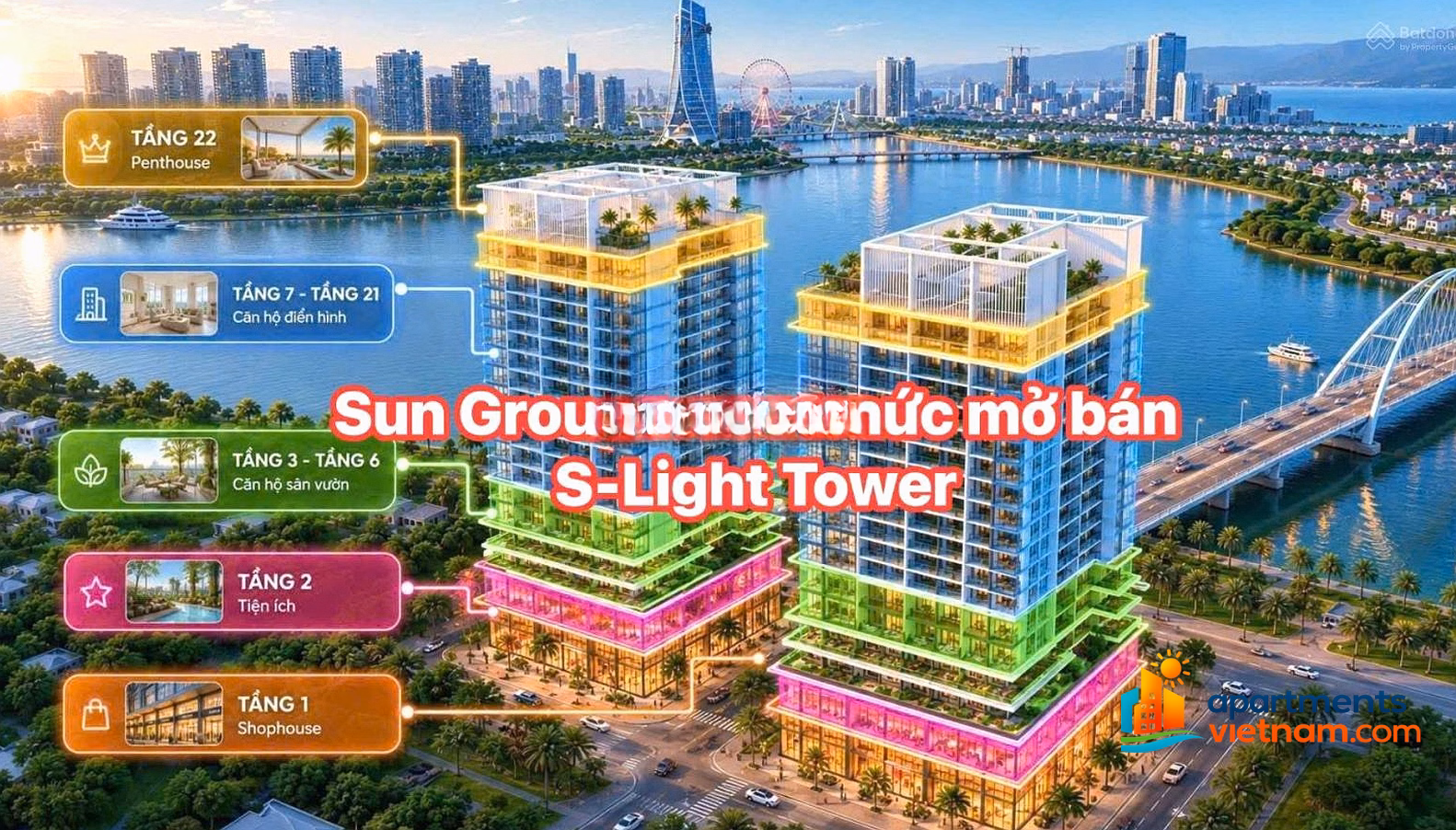 Open sale of S-Light Tower - Only from 2.1 billion, long-term ownership apartment with view of Han River & DIFF fireworks