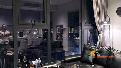 Rare item, 3 bedroom apartment for rent, area 140m2. View of Han River, beautiful interior. The owner is kind