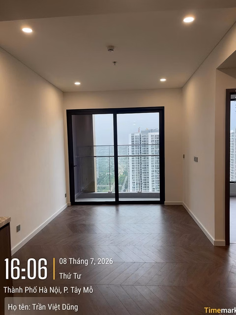 Luxury apartment for rent with 1 bedroom + 48m2 basic furniture, open view, free service for 3 years, price from only 9 million/month