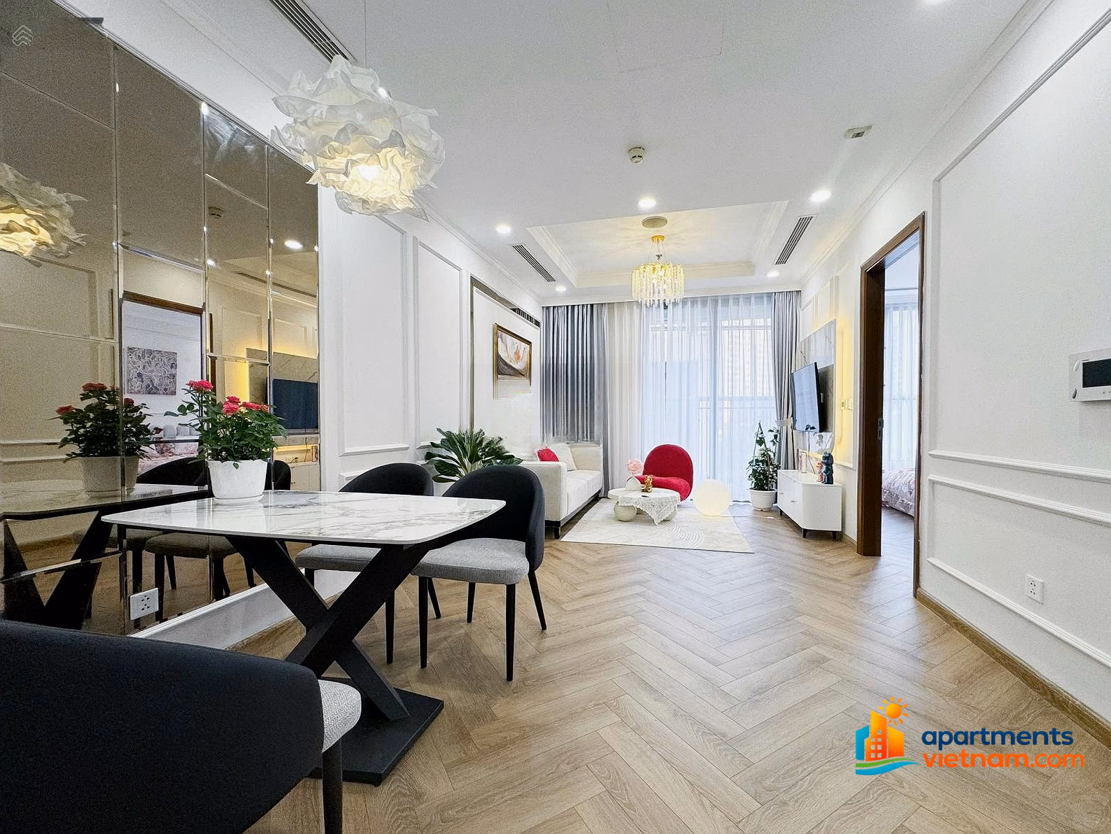 Ms. Ly Timescity sends you 1-4 bedroom apartment fund in July 2026, beautiful house, good price, diverse apartment fund