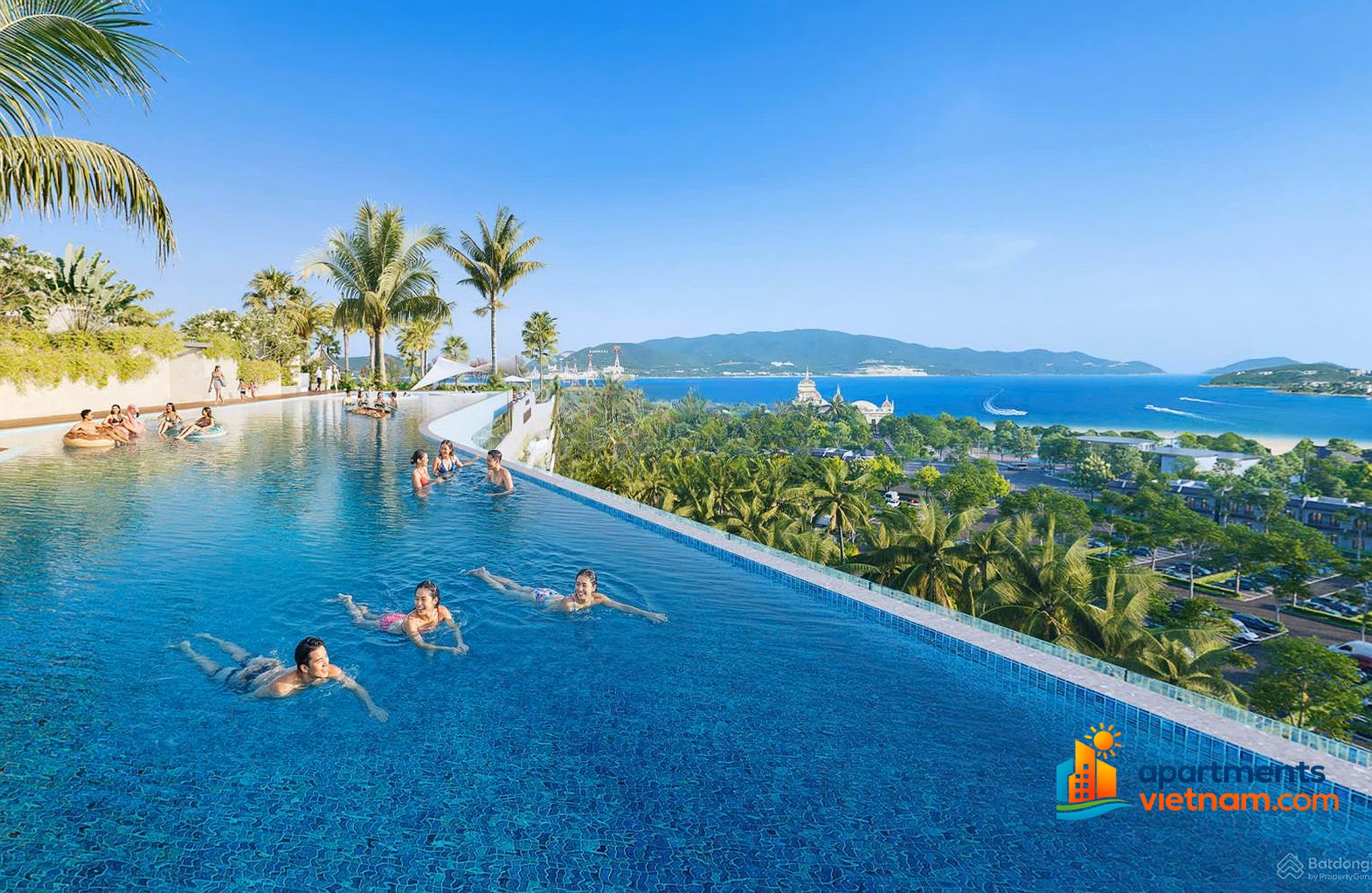 High-floor apartment fund with direct sea view - Long-term red book - First round preferential price