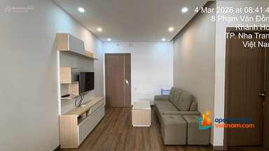 Apartment for rent on Nguyen Thien Thuat, 2 bedrooms, 2 bathrooms, 15 million