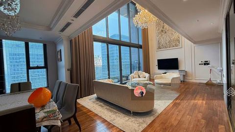 VIP duplex N01T6 Han Jardin for rent of the Diplomatic Corps, as shown in the picture, 252m², facing south