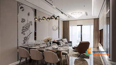 Luxurious, high-class apartment 93m², 2 bedrooms, 2 bathrooms