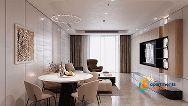Luxurious, high-class apartment 93m², 2 bedrooms, 2 bathrooms