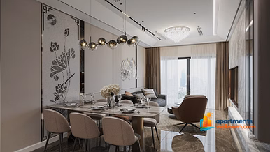 Luxurious, high-class apartment 93m², 2 bedrooms, 2 bathrooms