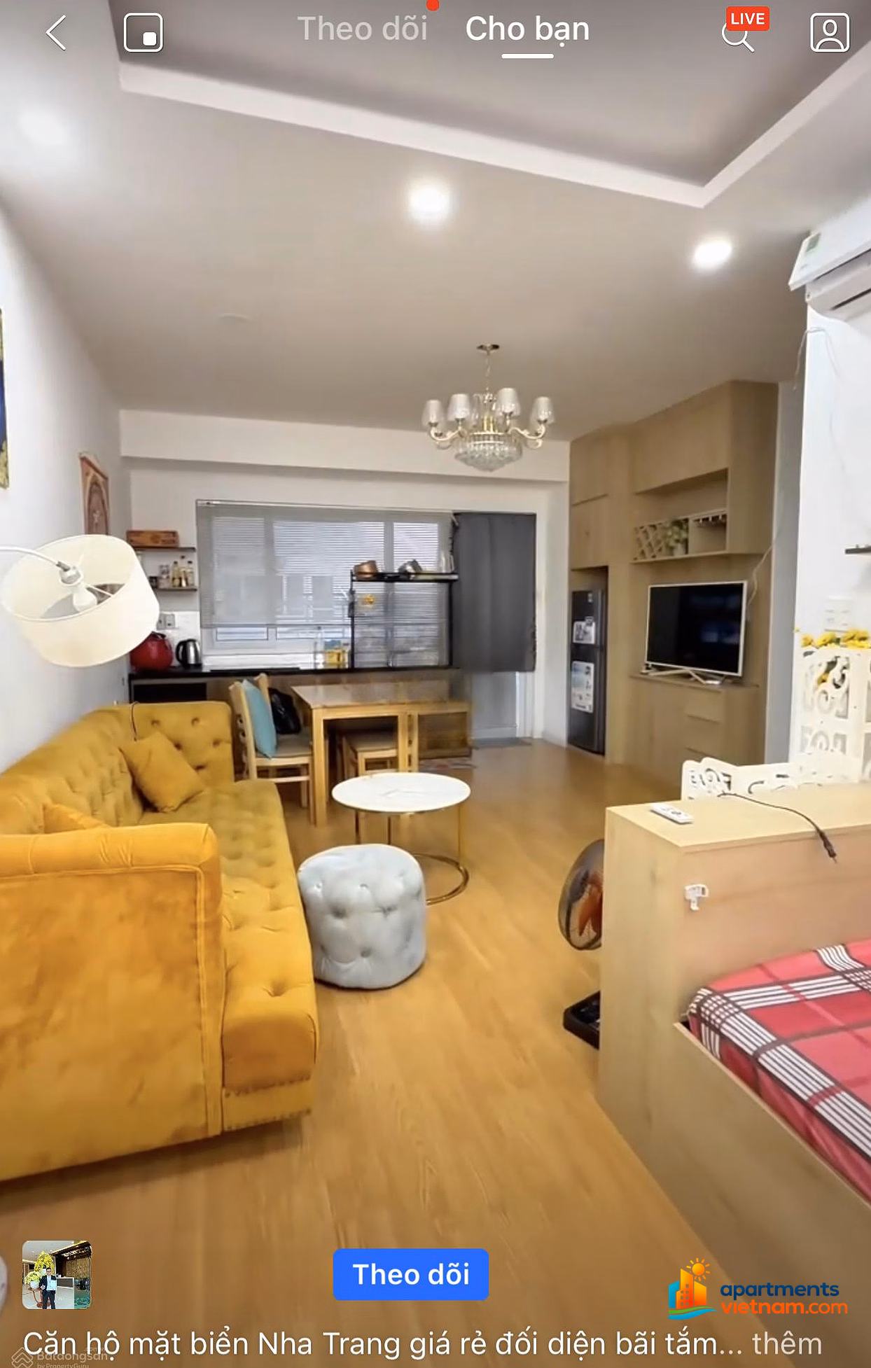 Selling a 1-bedroom apartment by the owner 50m from the beach