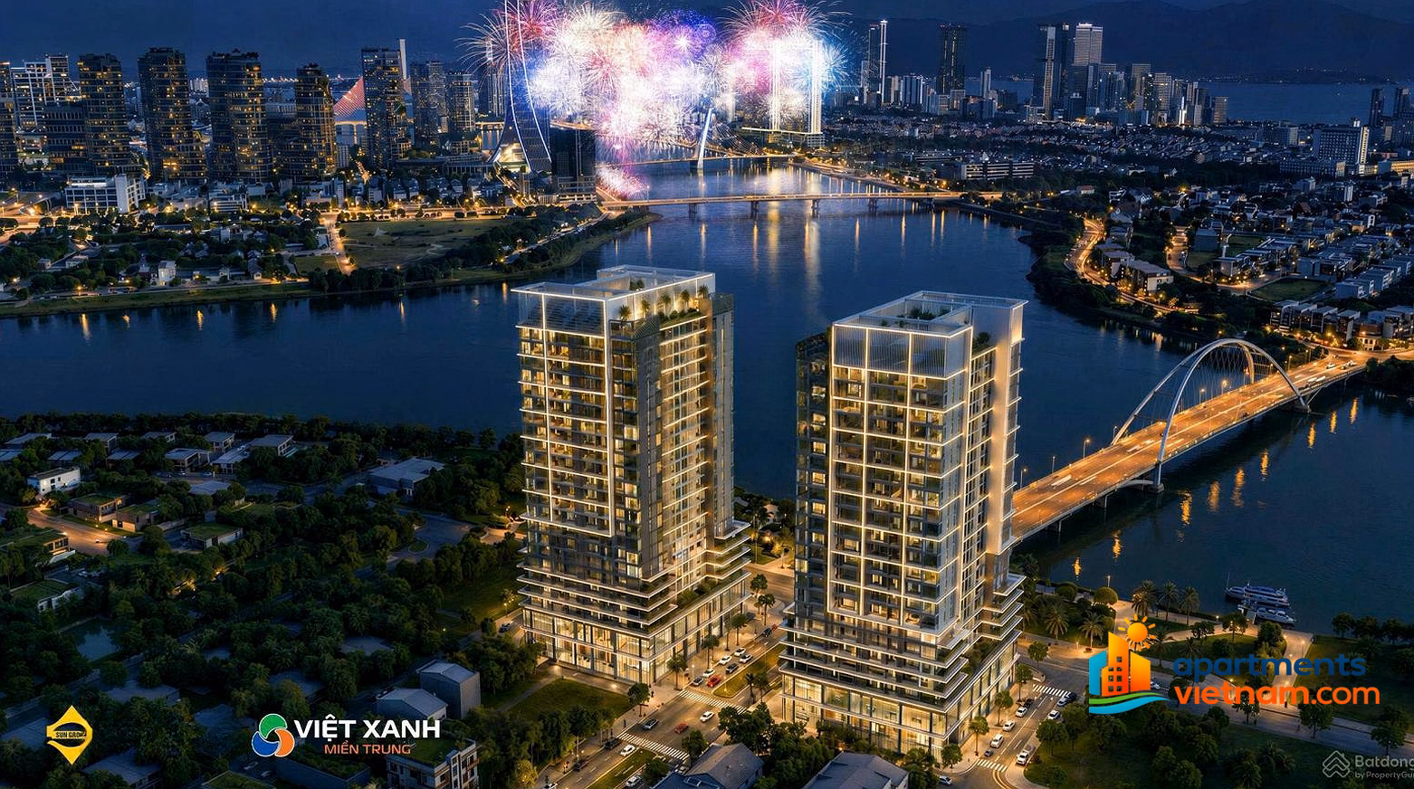 Super nice diplomatic apartment block S - Light with Han River view, fireworks view, sea view, good price
