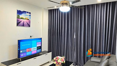 Apartment for rent with 1 bedroom + 43m² fully furnished, facing southeast, airy, villa view at Vinhomes Ocean Park