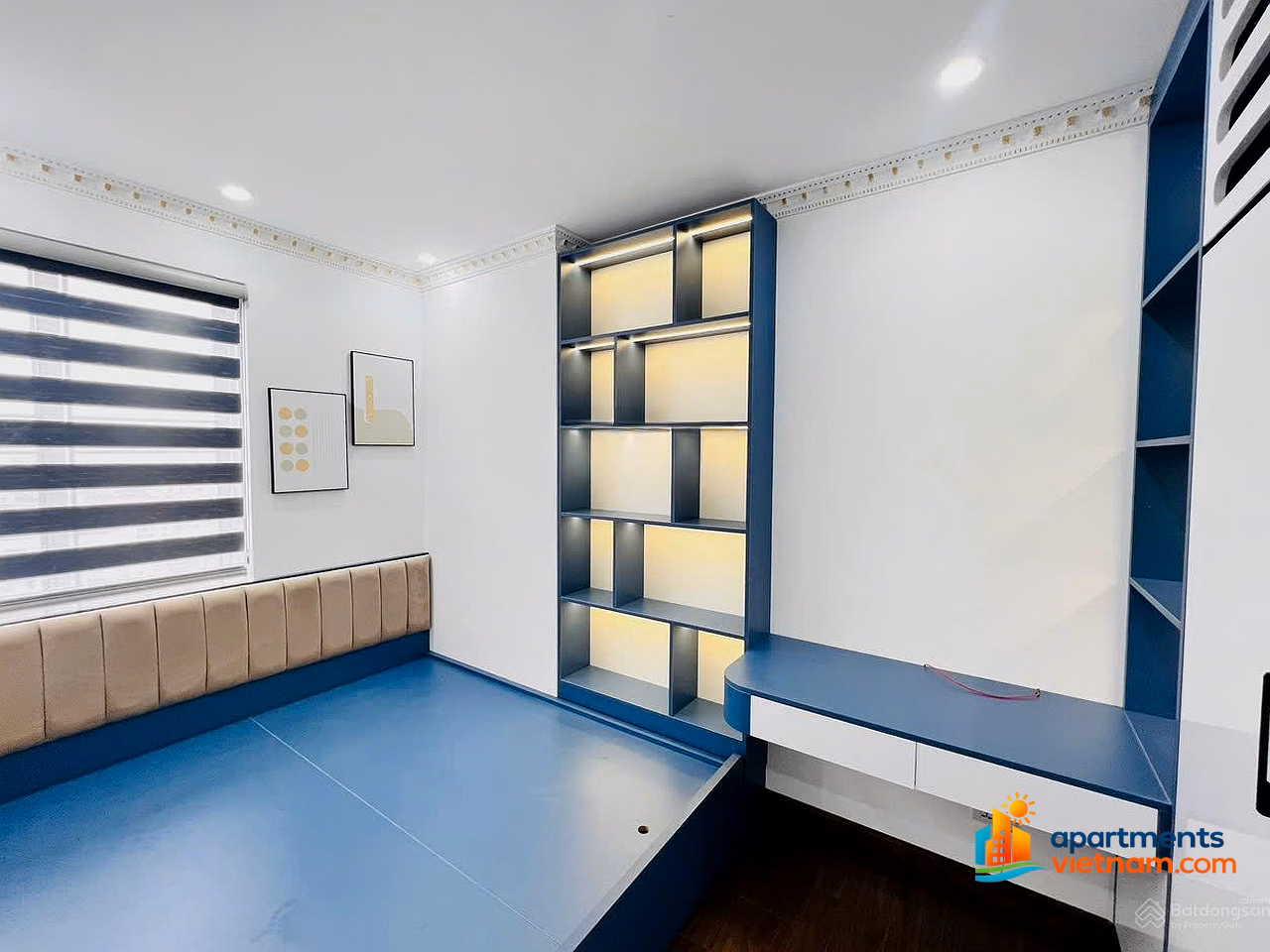Selling beautiful fully furnished apartment 75m2 at D22 Tran Binh 6.4 billion, 3 bedrooms, 2 bathrooms