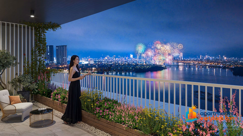 Officially has S-Light Da Nang warehouse - 2PN1VS apartment ~60m² only 3.3 billion
