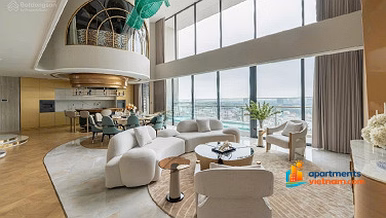 Apartment for rent in Vinhomes Metropolis - Lieu Giai, 100m2 3 bedrooms fully furnished, 41 million/month.0983 237 ***