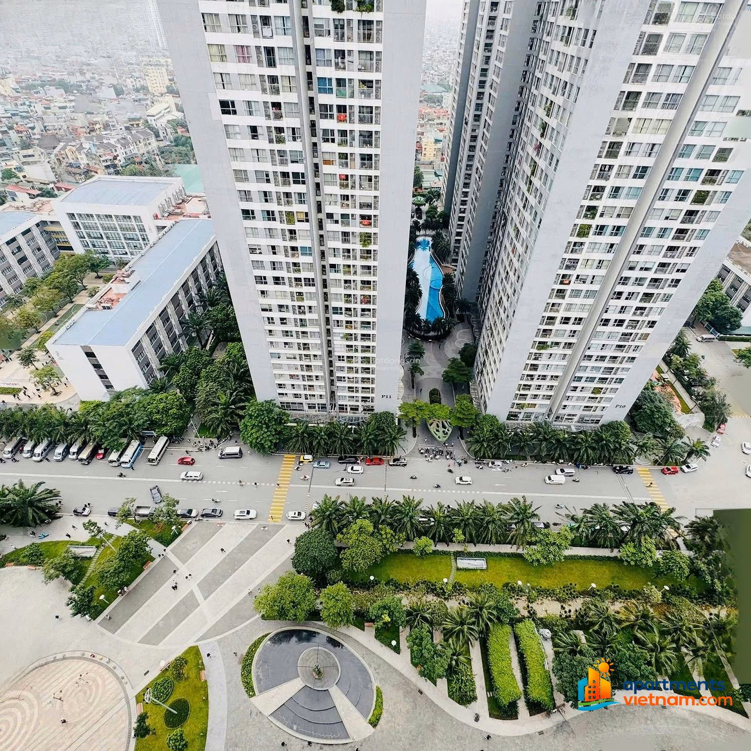 3 bedroom apartment for rent in Vinhomes Times City - Park Hill for 20 million/month, move in immediately