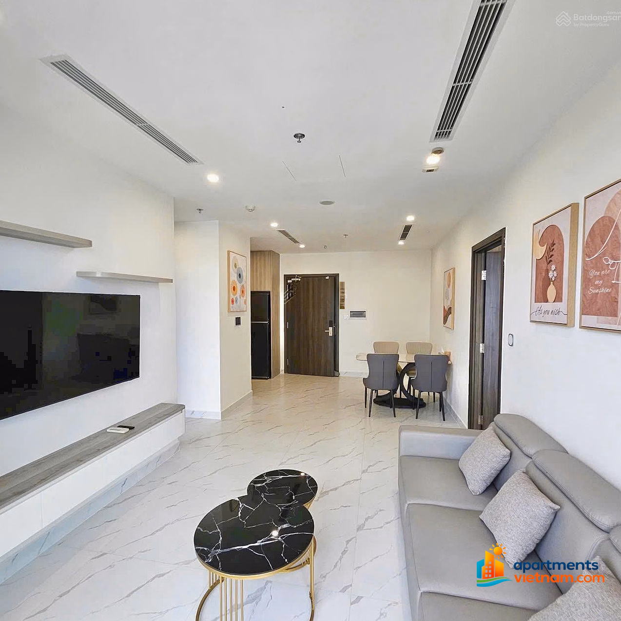 2 bedrooms fully furnished for rent at The Opus One for only 16 million/month at Vinhomes Grand Park District 9