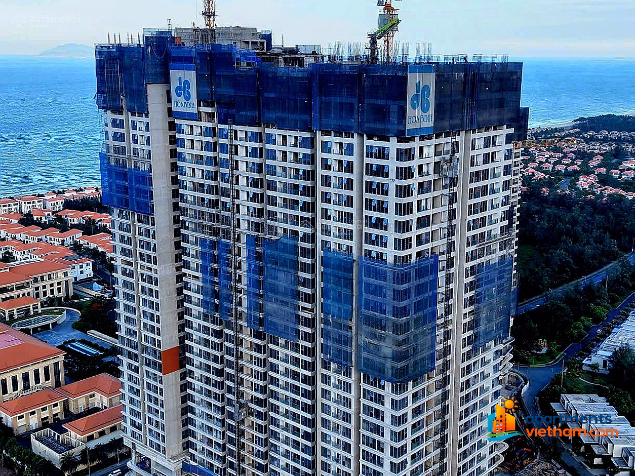 Apartment with direct view of Da Nang beach, Newtown Diamond 5 stars, shopping cart of more than 100 units from investor, handover 2026