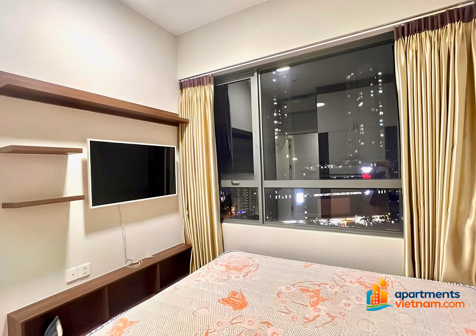 Binh Thanh apartment (new house with beautiful furniture) - price 2 billion/2 bedrooms/book available, ready to move in. 0799 303 *** Ngoc