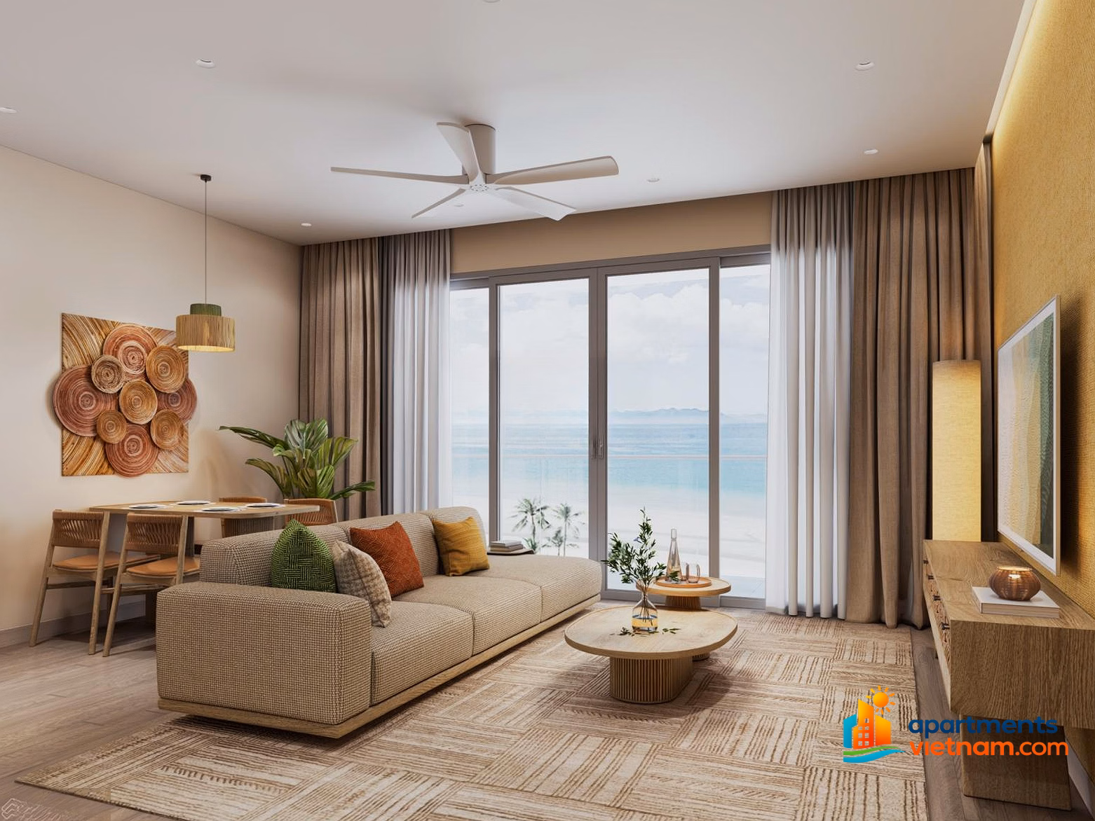 4 billion 8 CH 2 bedrooms Onsen 3 Charmora City Sun Group Nha Trang, loan support - principal interest grace period of 30 months