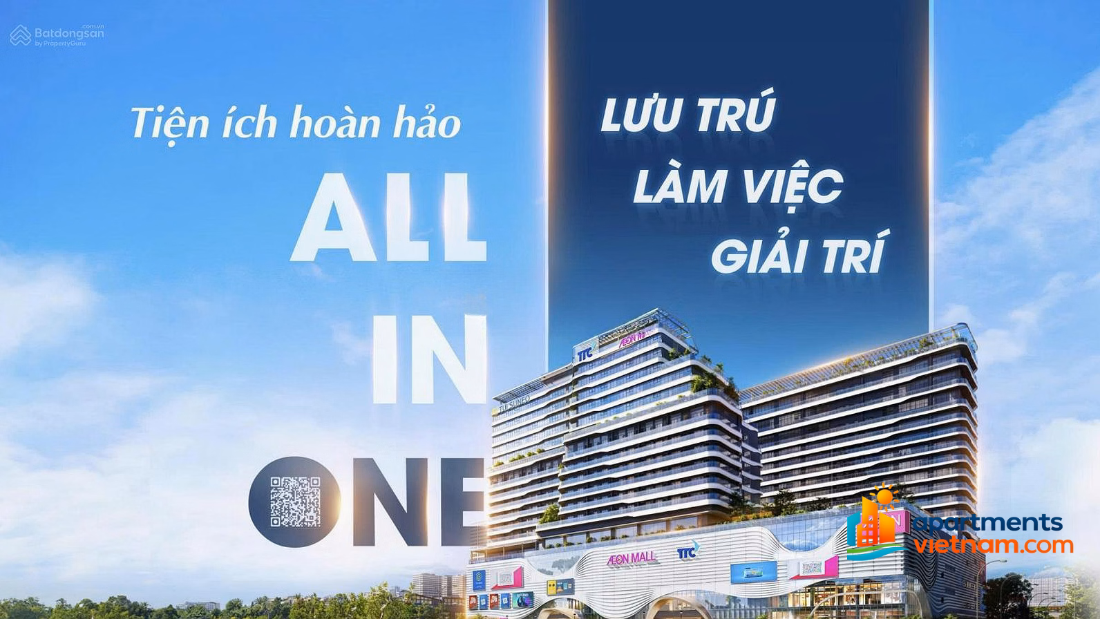 Selling TTC Plaza apartment in Danang - On AEON MALL - From 2.3 billion - Ready to hand over