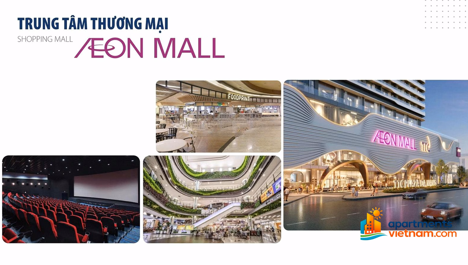 Selling TTC Plaza apartment in Danang - On AEON MALL - From 2.3 billion - Ready to hand over