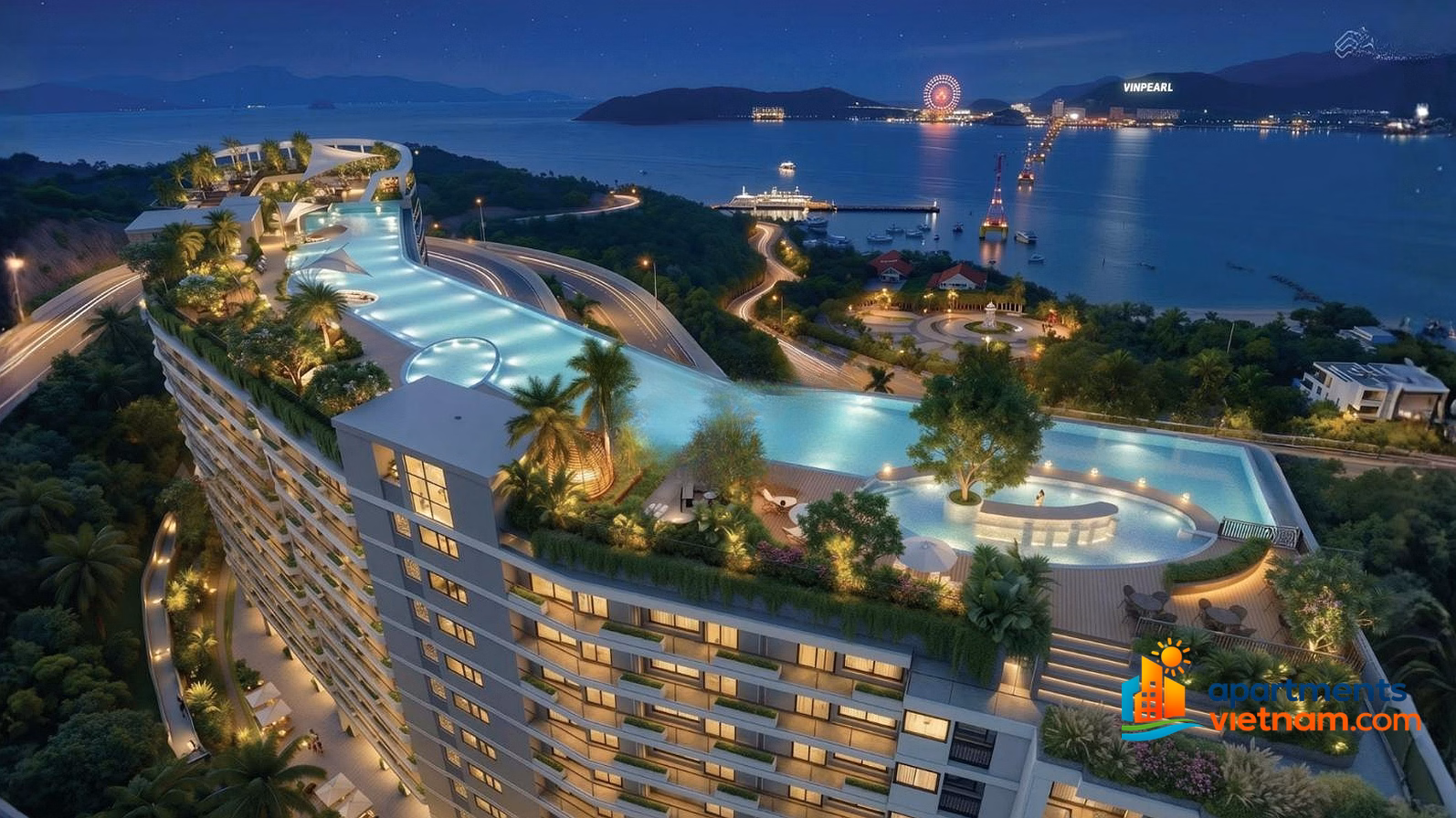 Exclusive 4 billion 3/10th floor apartment with Tran Phu Sea View, long-term ownership by Mr. Nguyen OceanFront Horizon