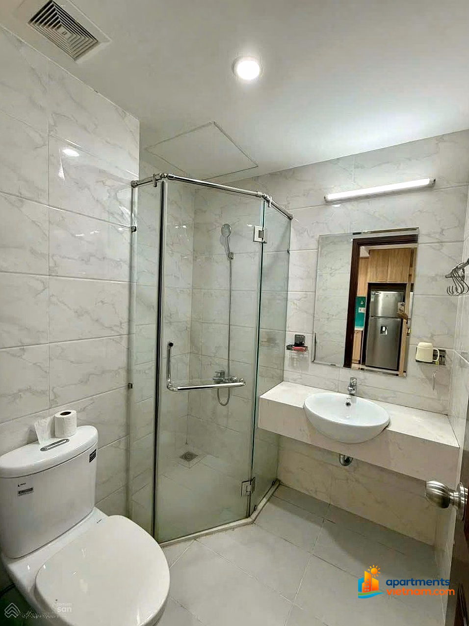 Apartment for rent 47.4m2, 12 million, at CT2 VCN Phuoc Hai Apartment, Nha Trang