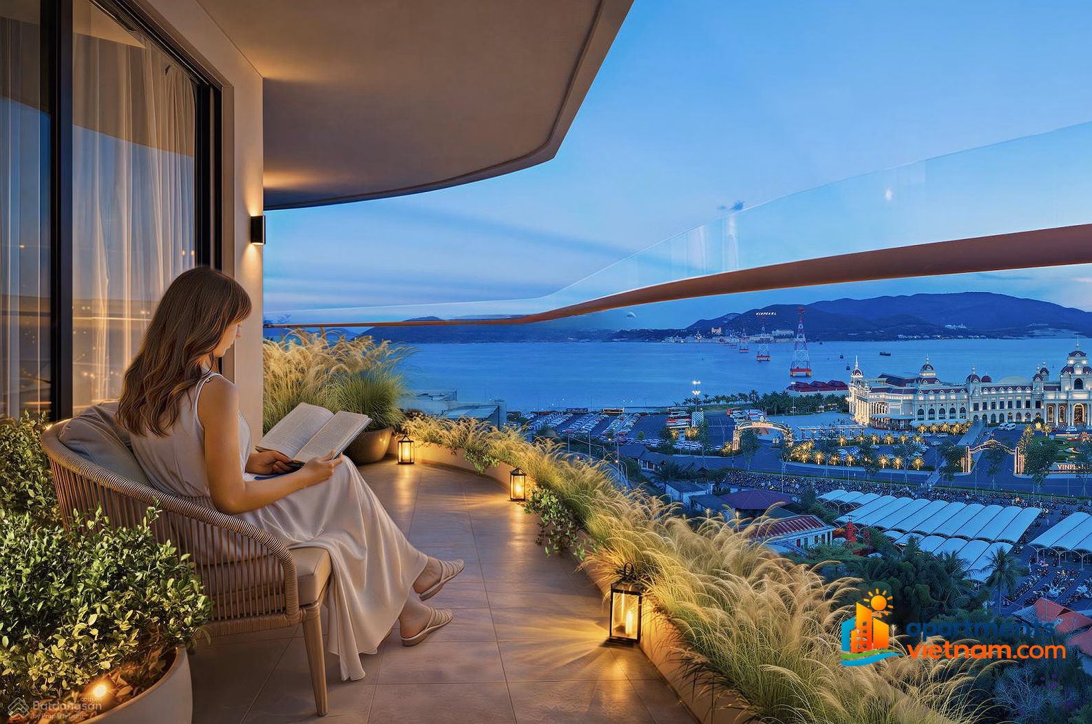 4 billion/unit to own a 5th floor apartment with long-term Tran Phu Beach View Mr. Nguyen OceanFront Horizon, exclusive basket
