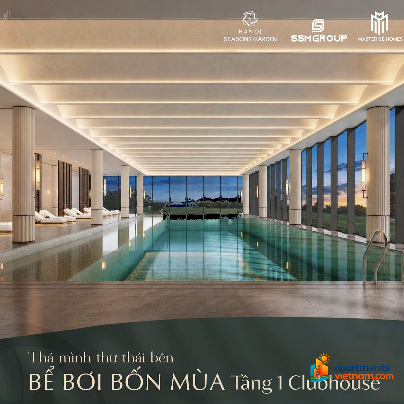 2 bedroom apartment for sale - Good price - 66.7m² - internal view - cool direction