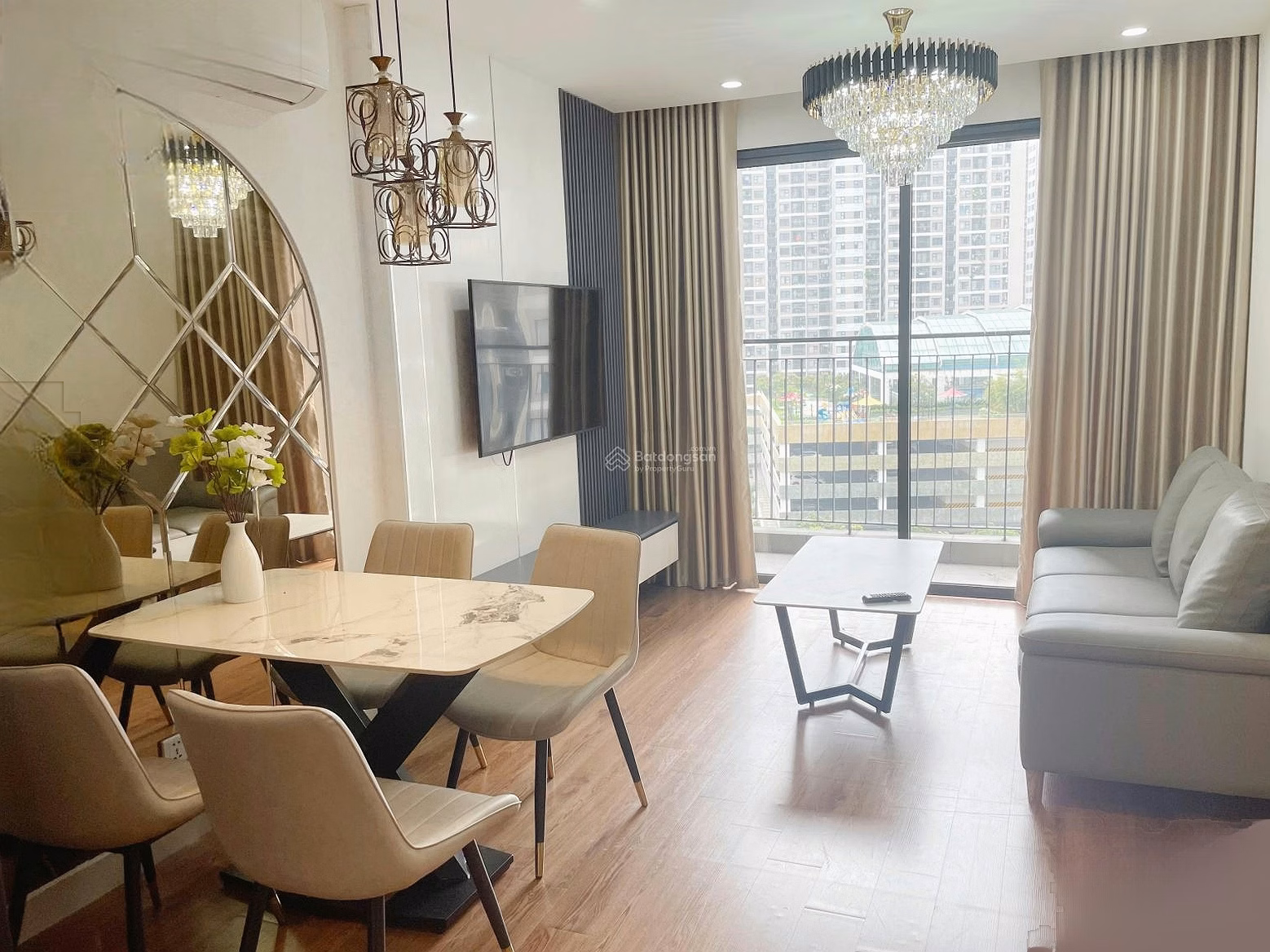 Beautiful apartment in Vinhomes Ocean Park Gia Lam, 3.43 billion, 55m2, 2 bedrooms, 1 bathroom