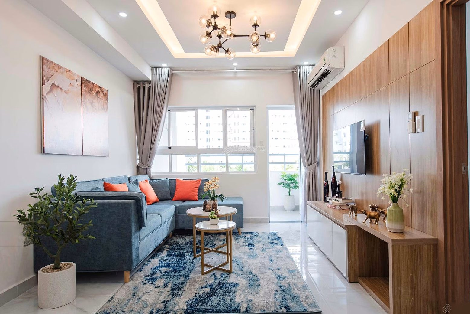 CDT goods, 2-bedroom apartment 84.32m², 6th floor, Block B CC Conic Boulevard, average view, price 3.16 billion, with pink book