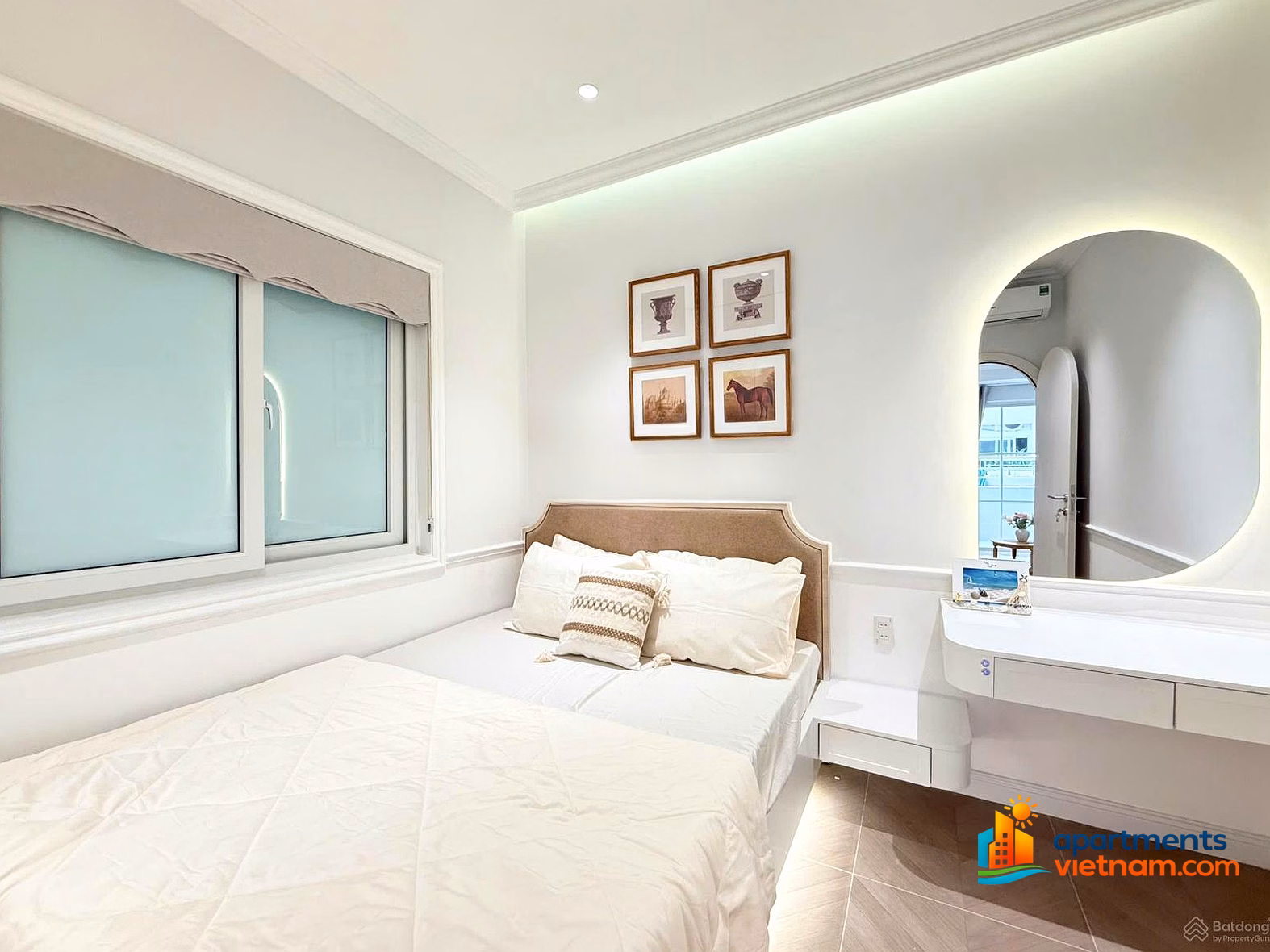 Penthouse Muong Thanh Vien Trieu full luxury interior, modern design only 3.98 billion