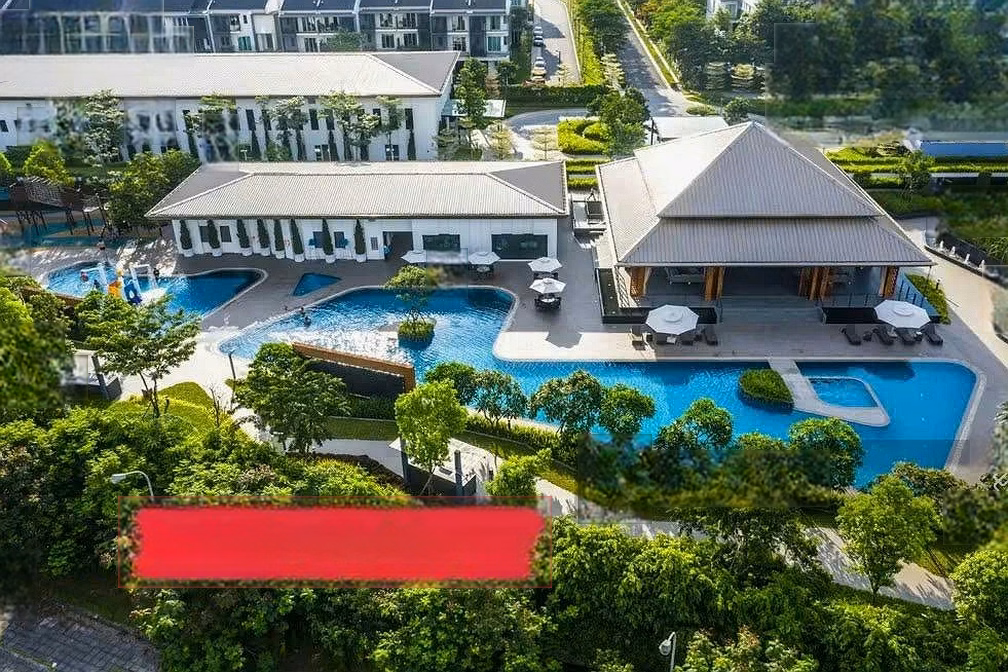 4-bedroom apartment, building B, 163m2, price 16.5 billion, southwest balcony, park view, Le Parc Place - ParkCity