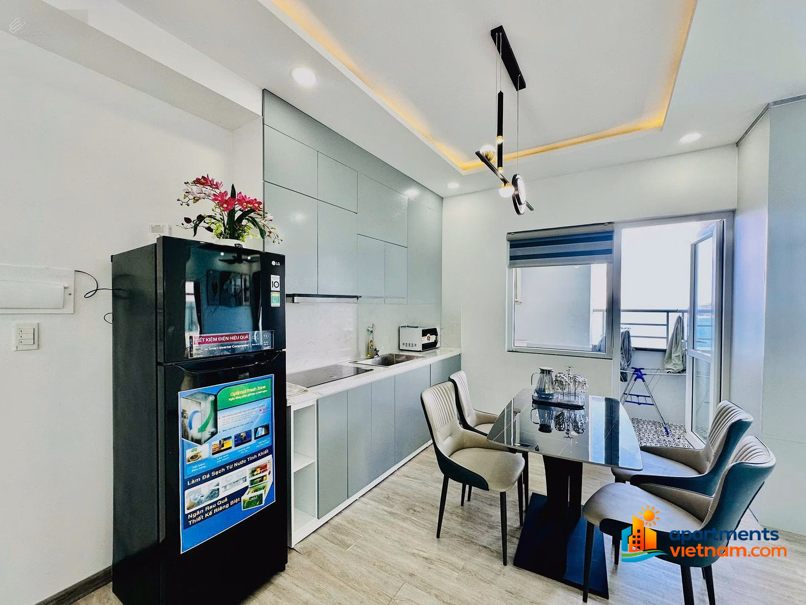 Nha Trang vacation, 2-bedroom apartment with sea view near Hon Chong