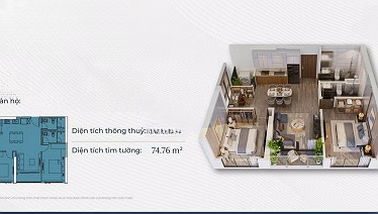 Need money for 2 bedroom corner apartment - 1108 - S2 Imperia Sky Park An Khanh Building