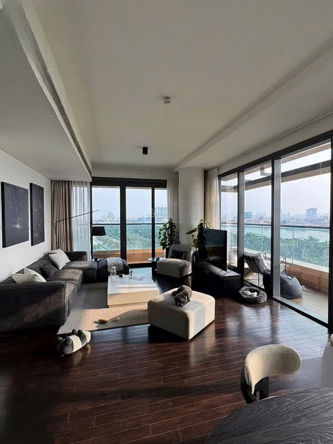 3 bedrooms for rent, 173m² Empire Cove, river view, fully furnished, rare product on the market
