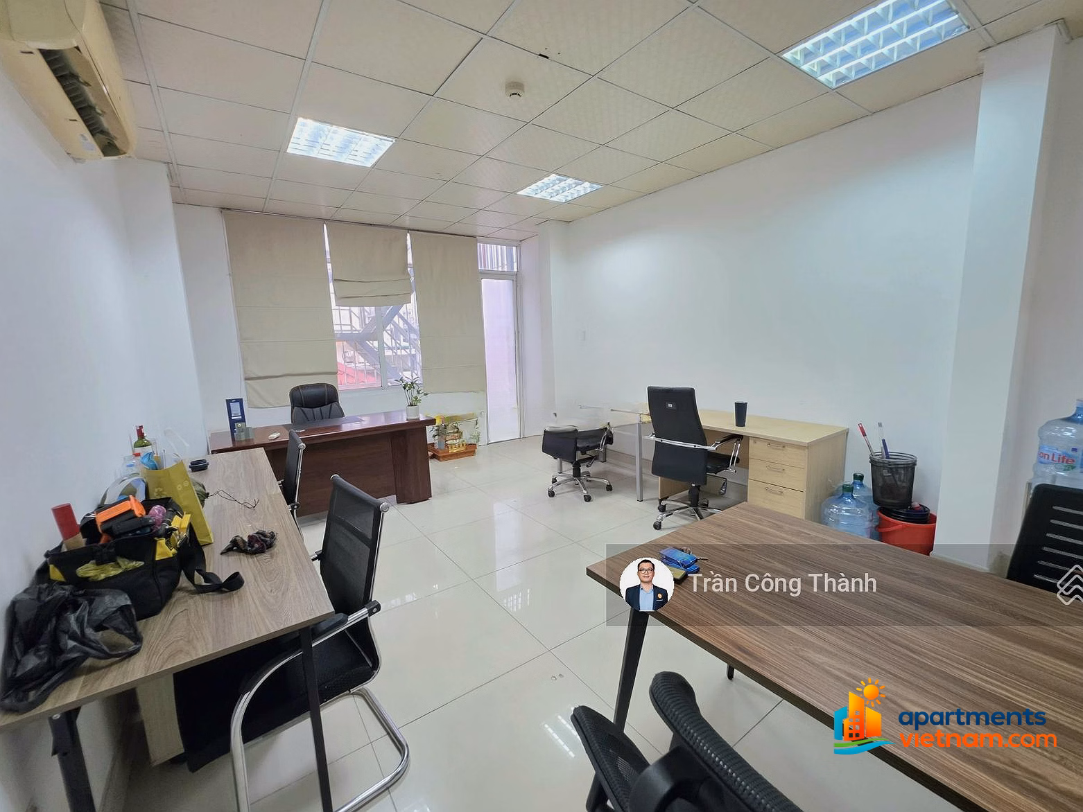 Office for rent 30m2 | 8 million/month (full furniture)