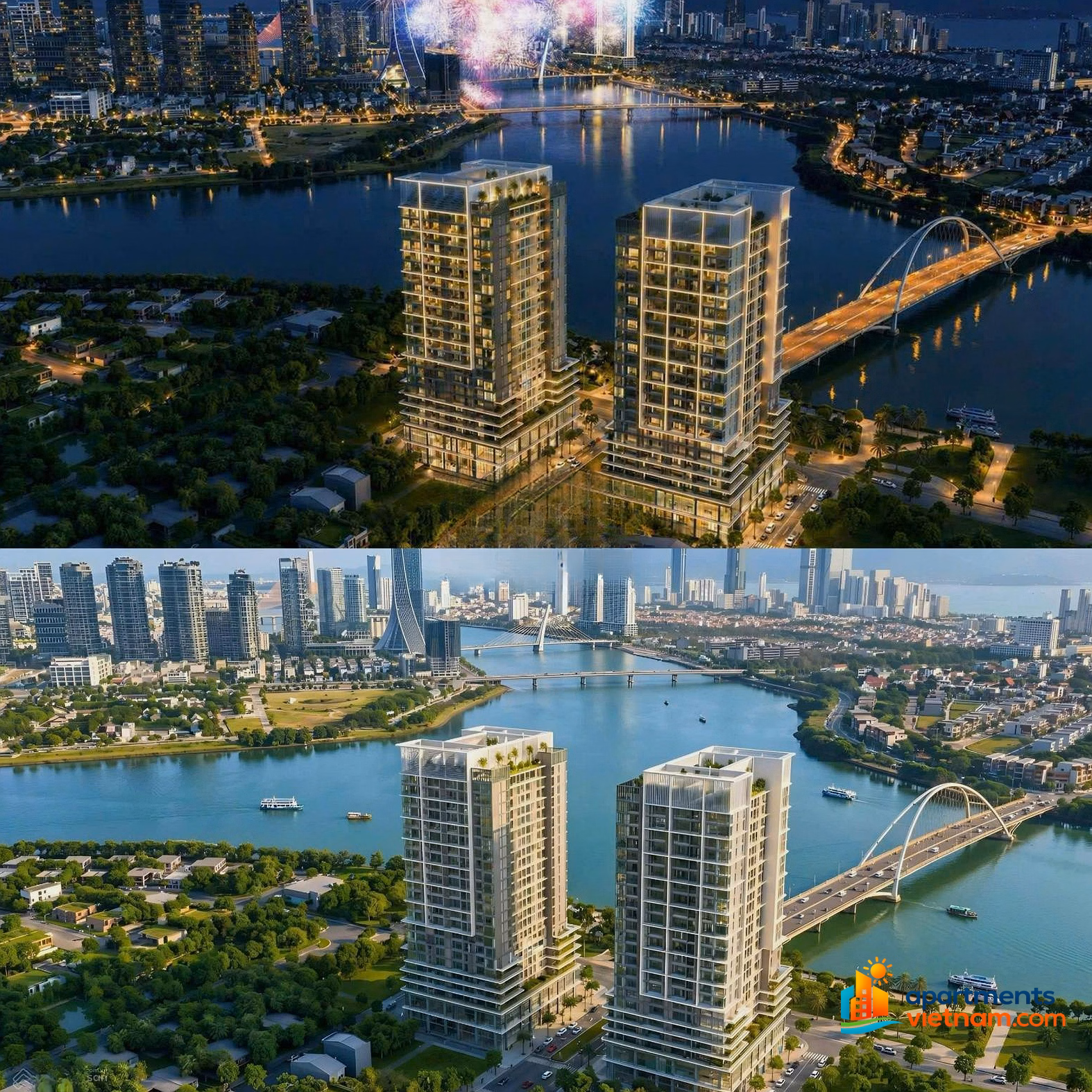The last riverfront Studio from Investor Sun with good price. Early payment only 1.8 billion Full price (1% discount) when signing the sale contract.