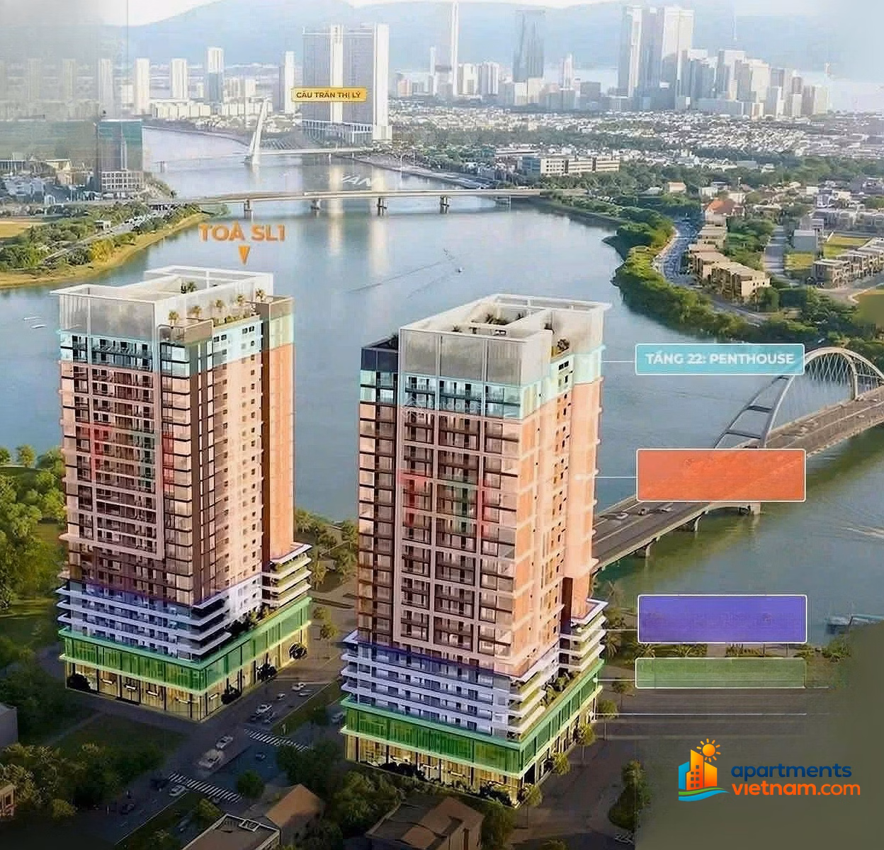 1 bedroom apartment + S-Light Tower still has one of the few fireworks views left at full price of only 2, x billion HTLS 24th