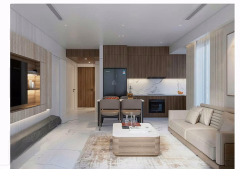 For Rent Times Square Da Nang 2 bedroom corner apartment, classy sea view