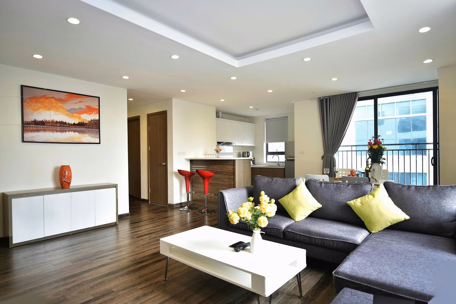 March beautiful apartment fund at Hong Kong Tower 2 bedrooms - 3 bedrooms fully furnished; Price from only 16 million/month