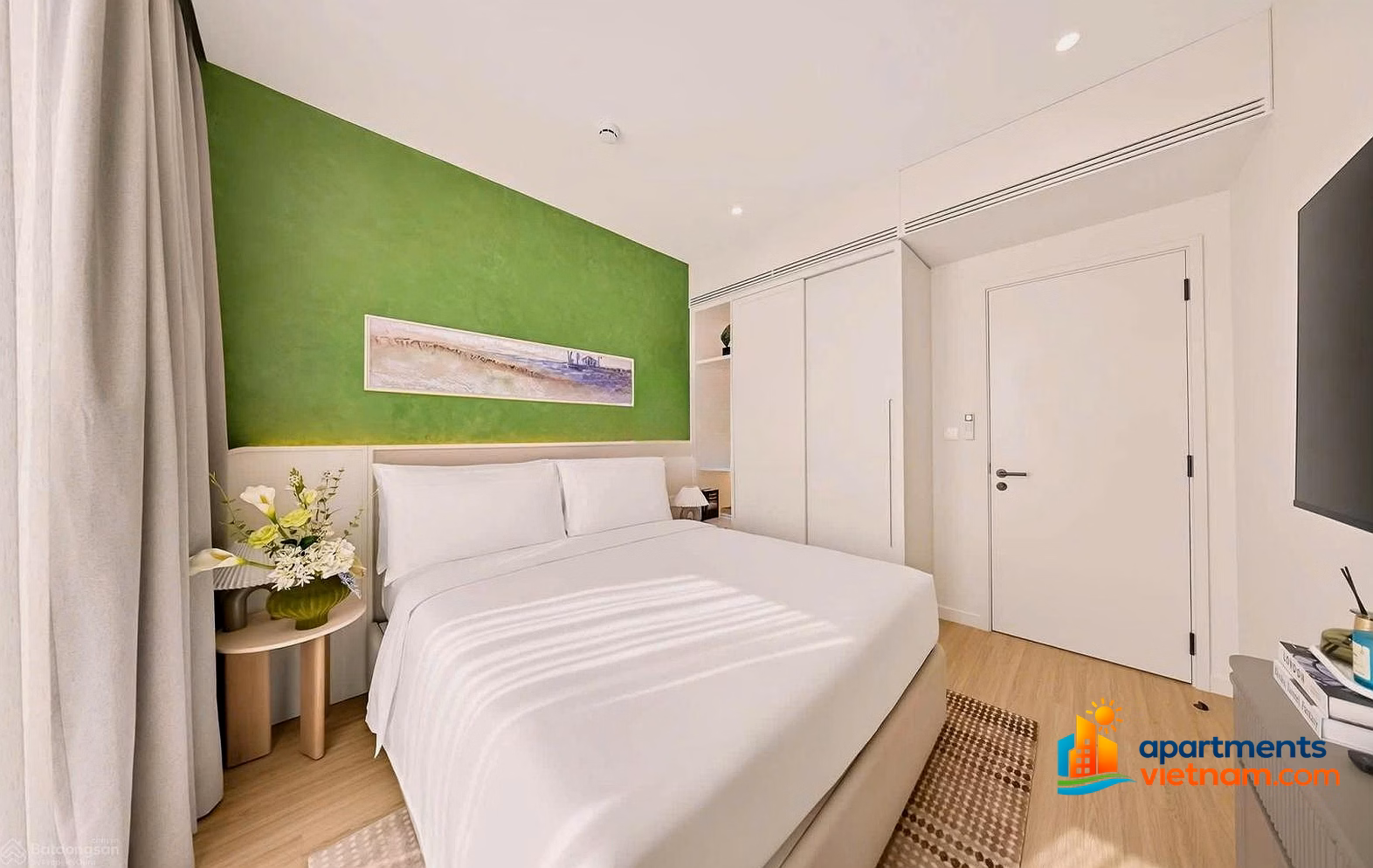 Only 2 billion,439 early payment price for diplomatic rate 1 bedroom + Onsen 3 Sun Group - O30615