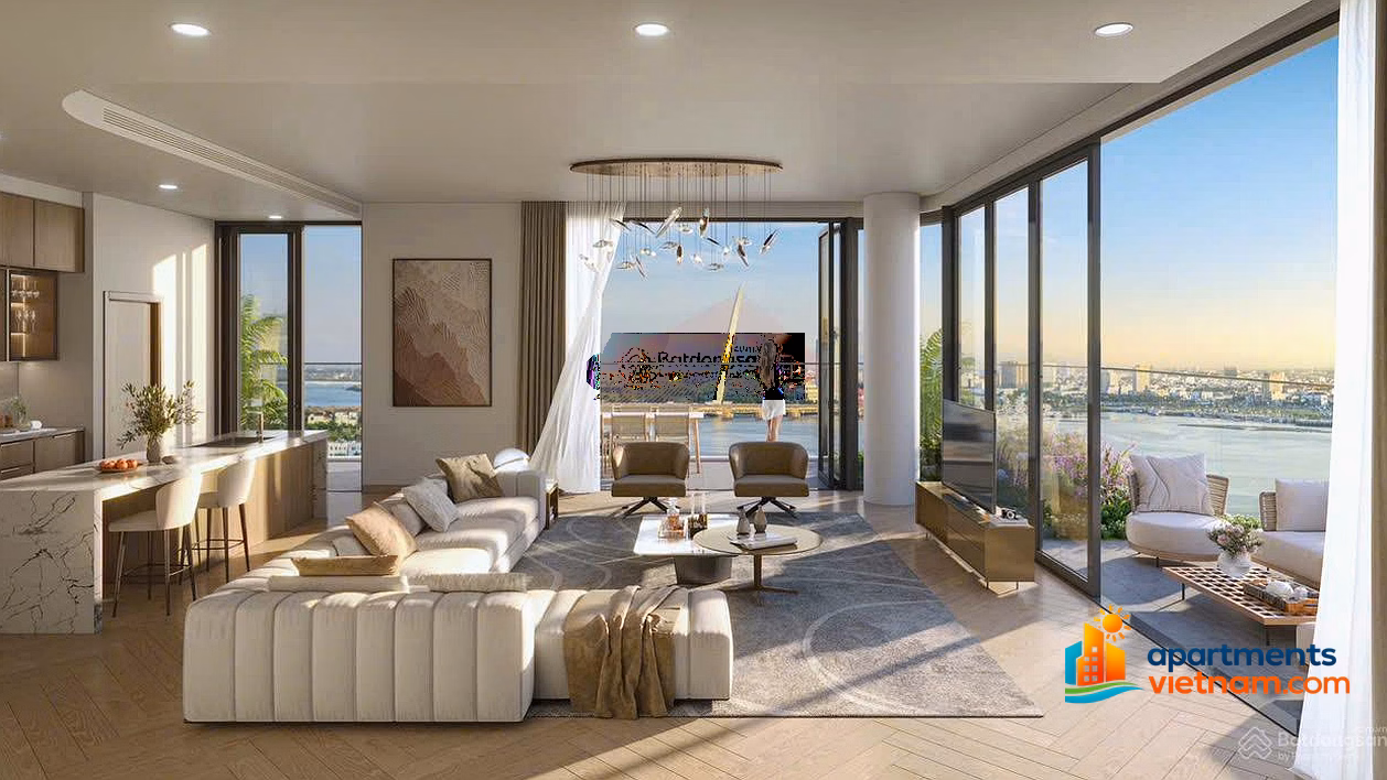 Hottest on the market! Only 49 million/m2 to own a 2 bedroom + 2 bathroom apartment with river view and fireworks view at S-Light Tower