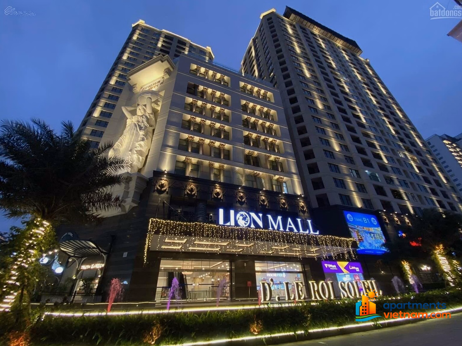 CC D'LE ROI SOLEIL APARTMENT FOR SALE 88M 2BRs2WC, FULL FURNISHED, HIGH FLOOR DIRECT VIEW OF WEST LAKE. RED BOOK. 17 BILLION