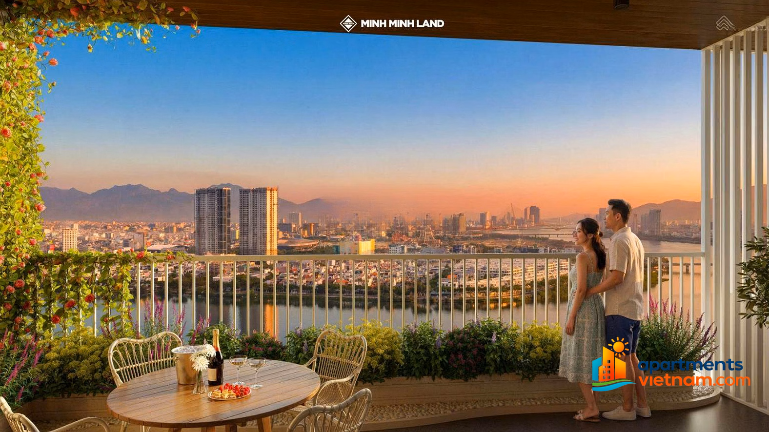 S - Light Tower 2-bedroom apartment for long-term ownership. From only 800 million, opportunity for investors to catch the Da Nang wave